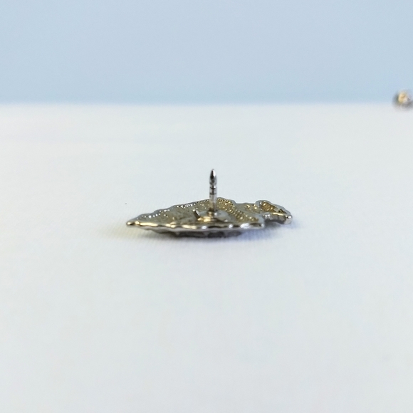 Southwestern Cowboy Arrowhead Tie Tack w/ Chain - Picture 4 of 5